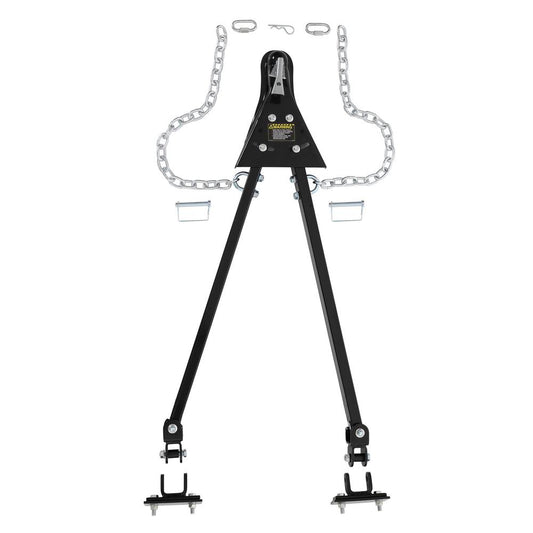 Tow Bar Kit 2 Inch Ball Mount 5,000Lb Gvw Rating with a 500Lb Tongue Capacity Smittybilt
