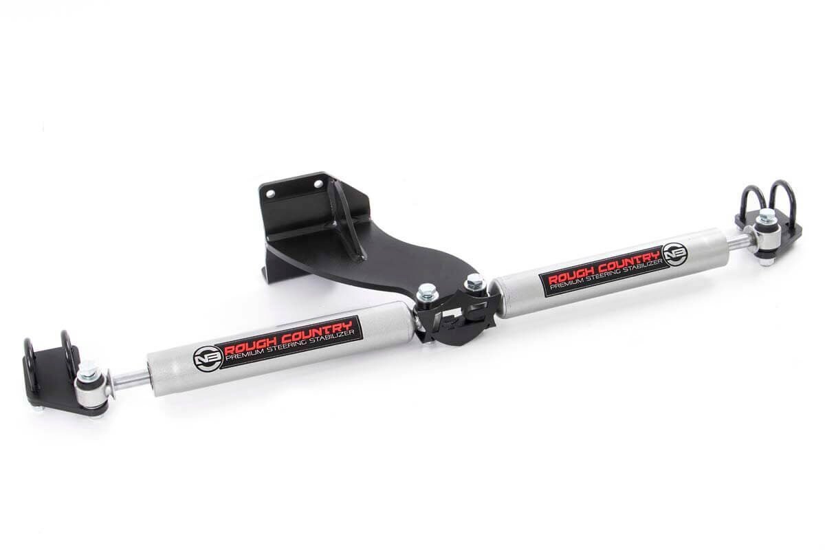 Rough Country Dodge Dual Steering Stabilizer 14-20 RAM 2500/3500 Rough Country