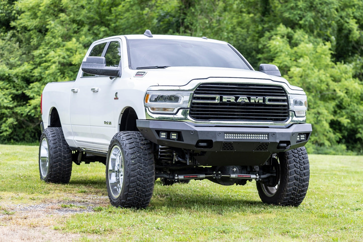 N3 Steering Stabilizer Dual 2.5-8 Inch Lift Ram 2500 (14-26)/3500 (13-26) Rough Country-5