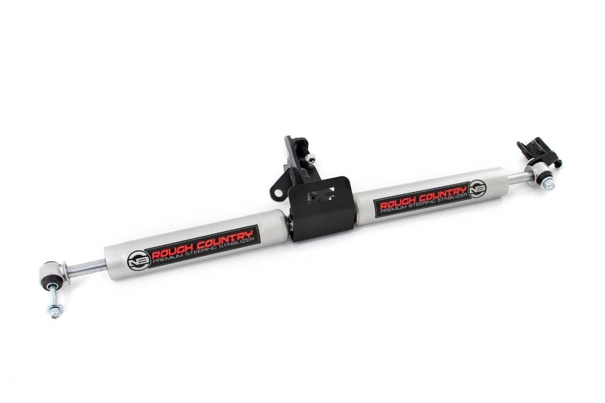 Rough Country Jeep Dual Steering Stabilizer 99-04 Grand Cherokee WJ Rough Country