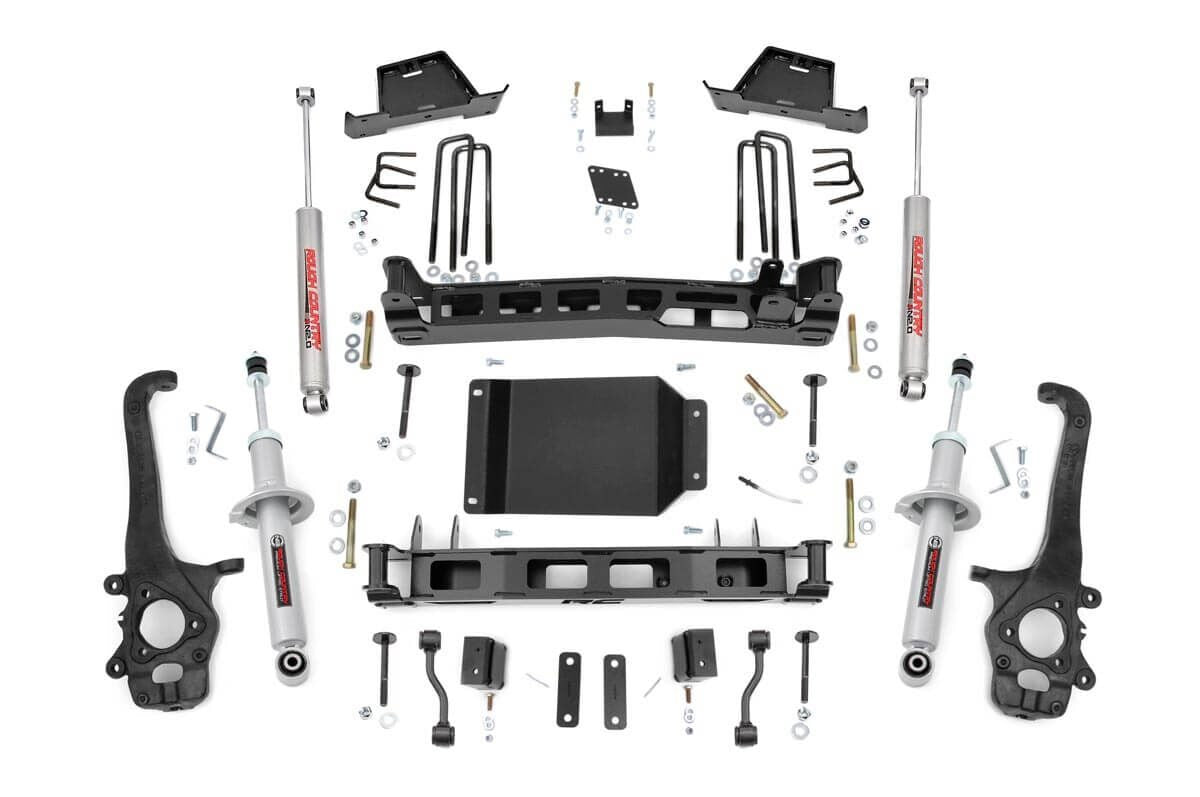 6 Inch Nissan Suspension Lift Kit 04-15 Titan Rough Country-2