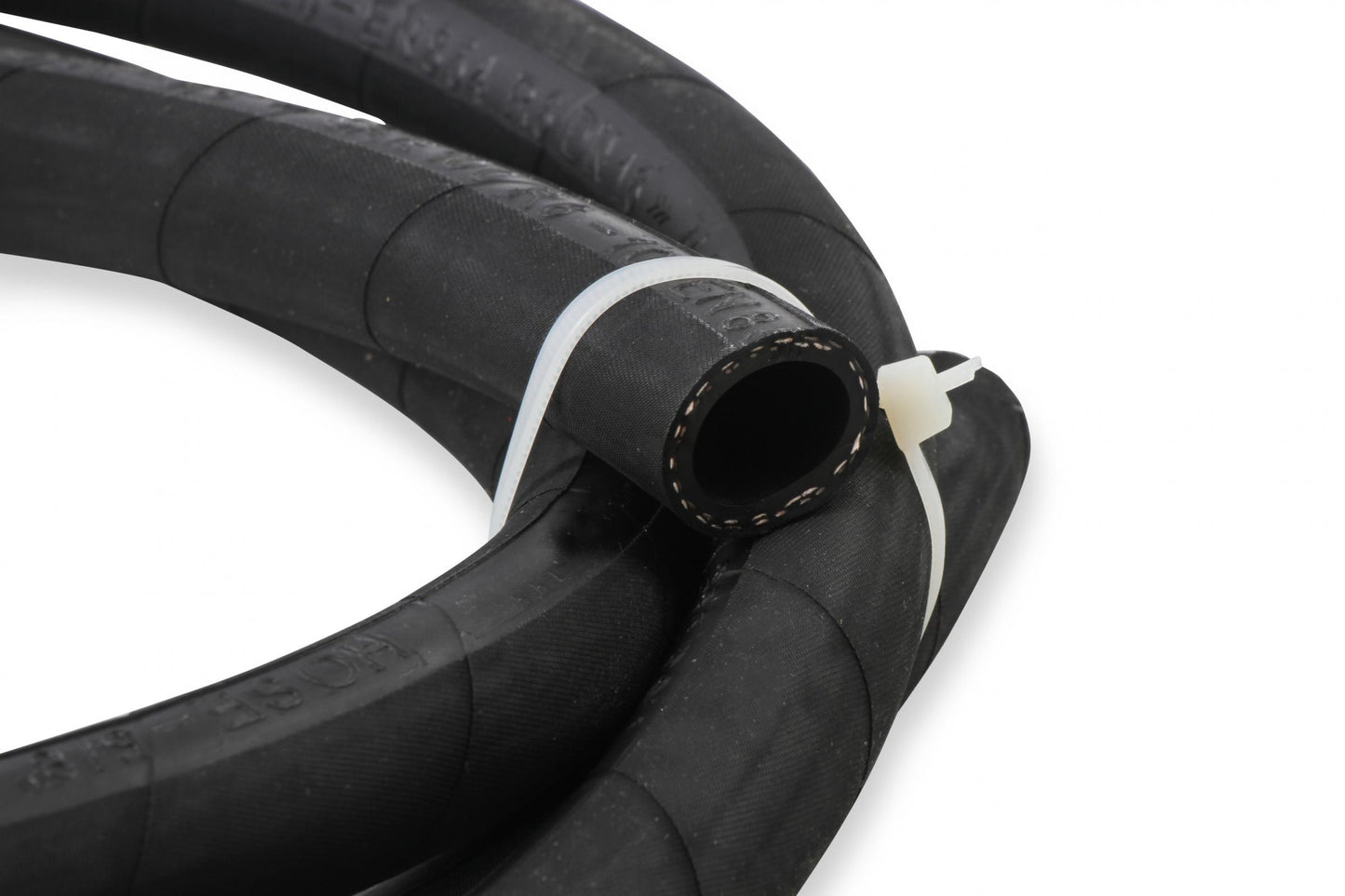 Black Push-On Hose -10 AN 6 Feet synthetic rubber Mr Gasket-1