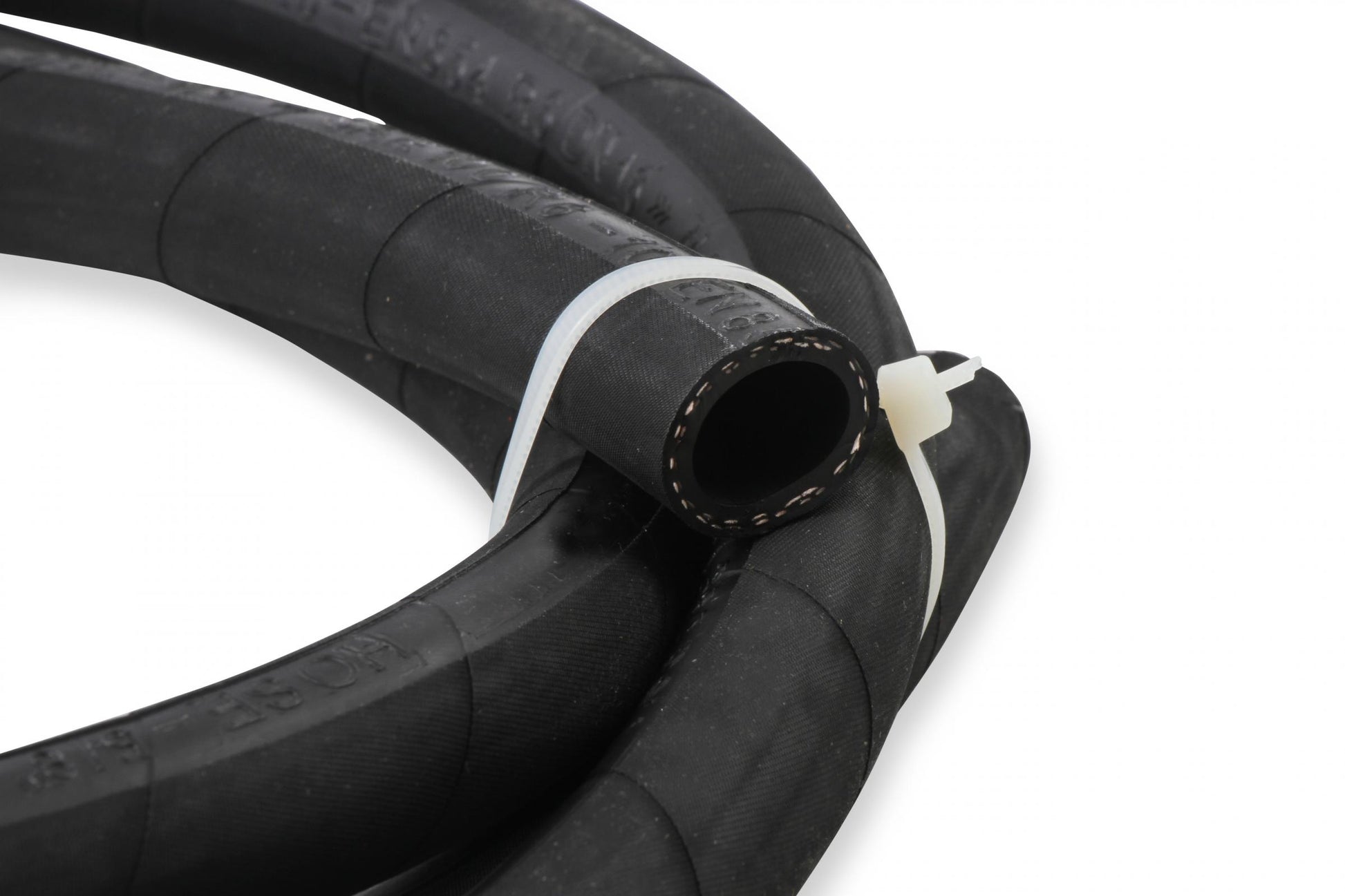 Black Push-On Hose -10 AN 6 Feet synthetic rubber Mr Gasket-1
