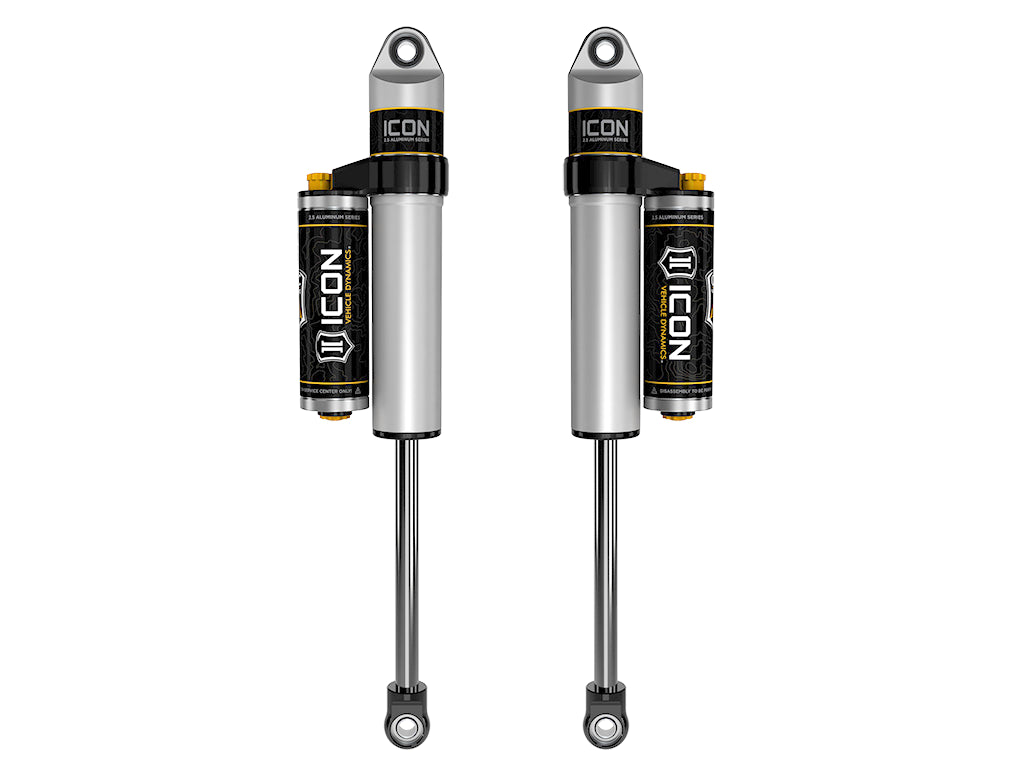 2016-2023 Nissan Titan XD 0-1.5 Inch Lift Rear 2.5 Vs Piggyback Reservoir/CDCV Shocks Pair ICON Vehicle Dynamics