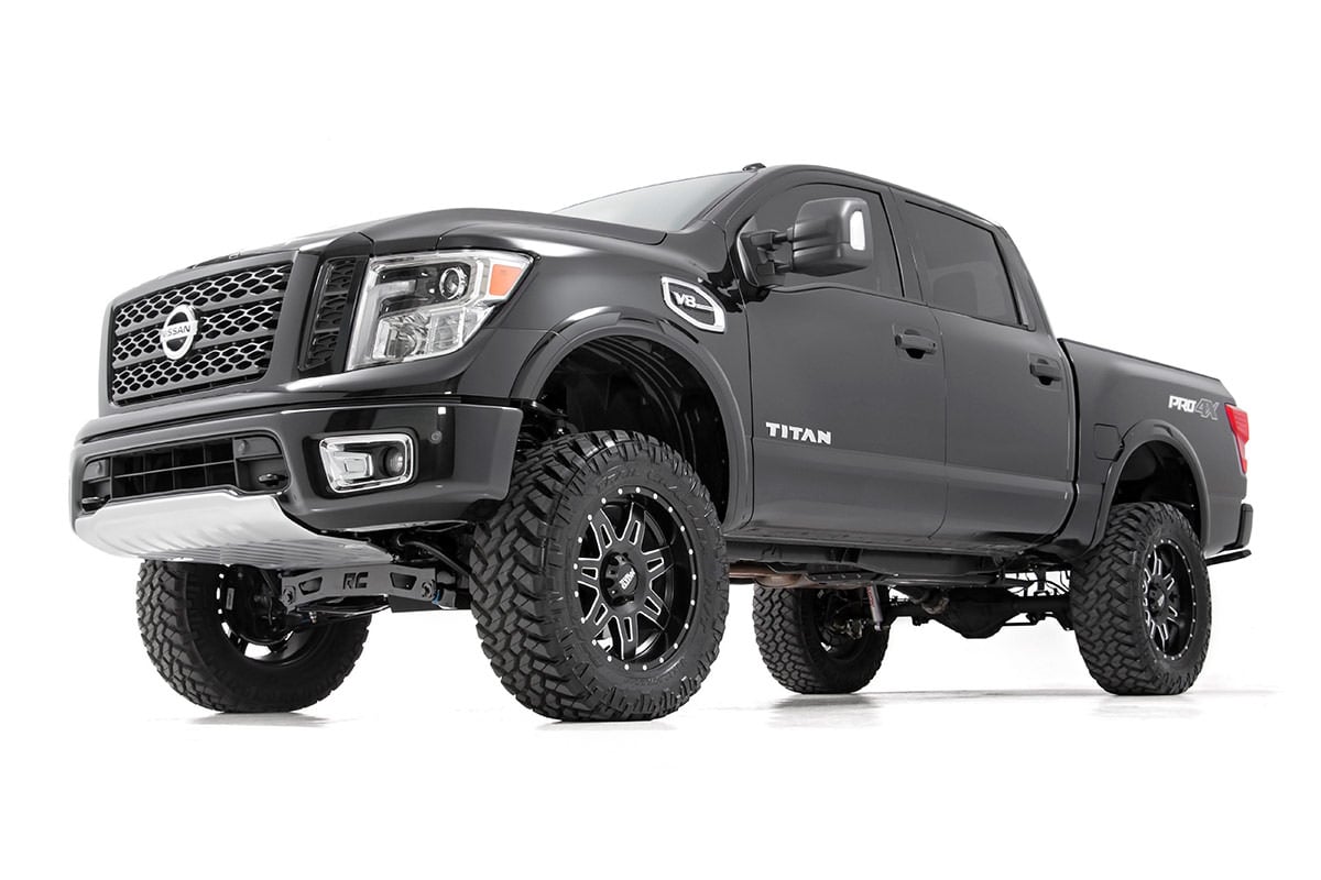 6 Inch Lift Kit Nissan Titan 4WD (2017-2024) Rough Country-1
