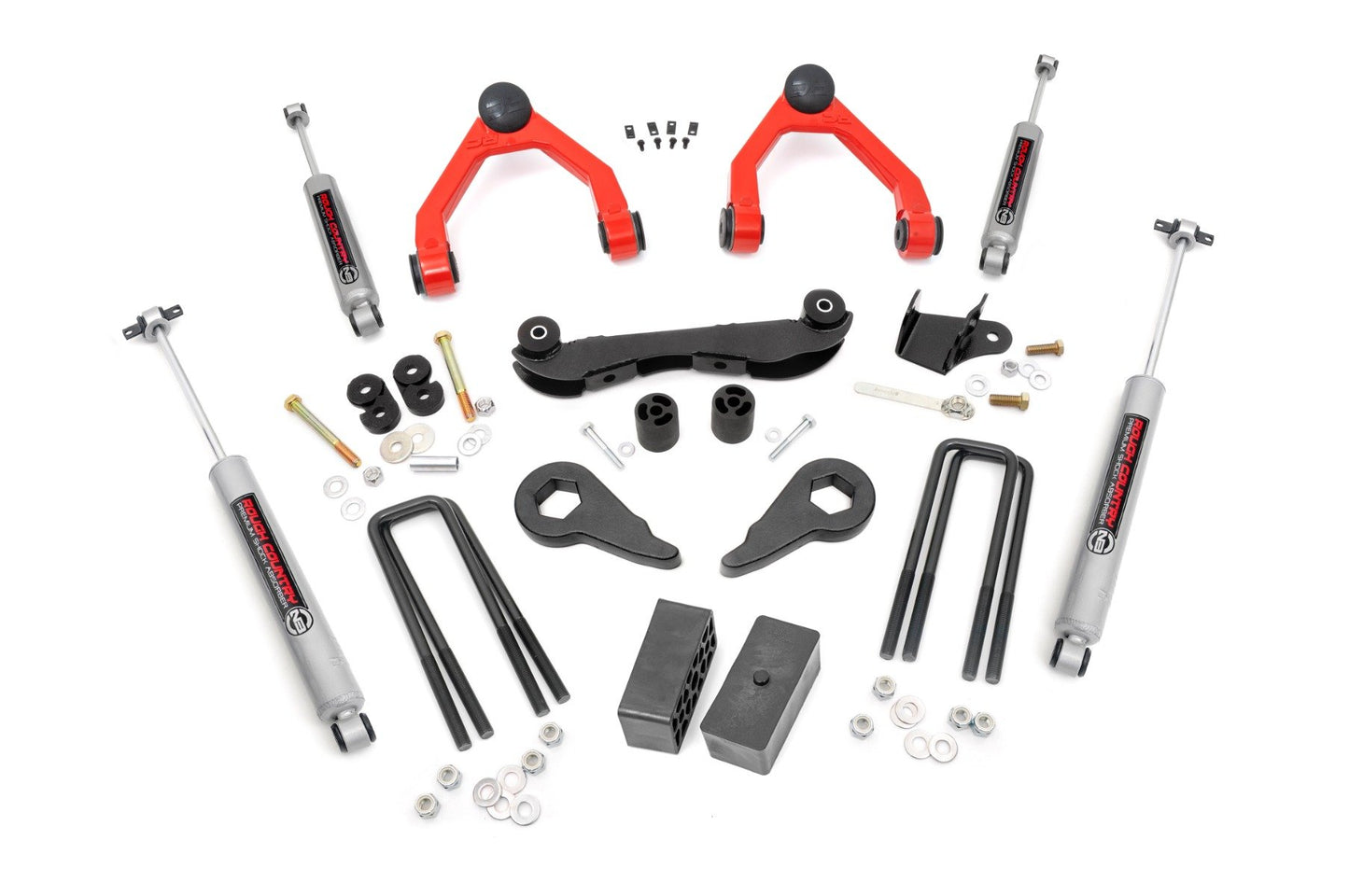 2-3 Inch Lift Kit | Rear Blocks | Chevy C1500/K1500 Truck & SUV 4WD (88-99) Rough Country