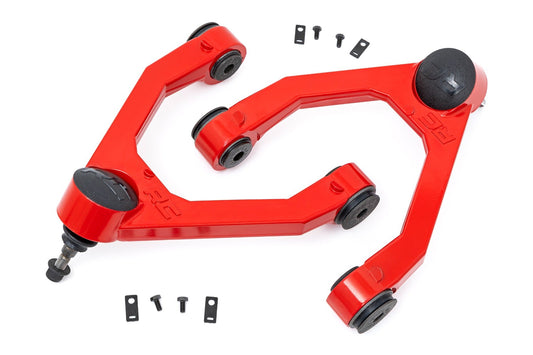 Red Forged Upper Control Arms | 2-3 Inch Lift | Chevy C1500/K1500 Truck & SUV (88-99) Rough Country