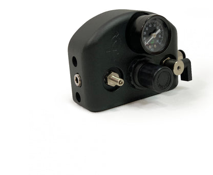 Tire Inflator System 4 Tire Universal With Box, Fittings, Hoses and Storage Bag Black Up Down Air-6