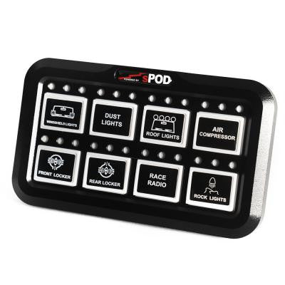 Add On HD Switch Panel For 8 Circuit Systems sPOD