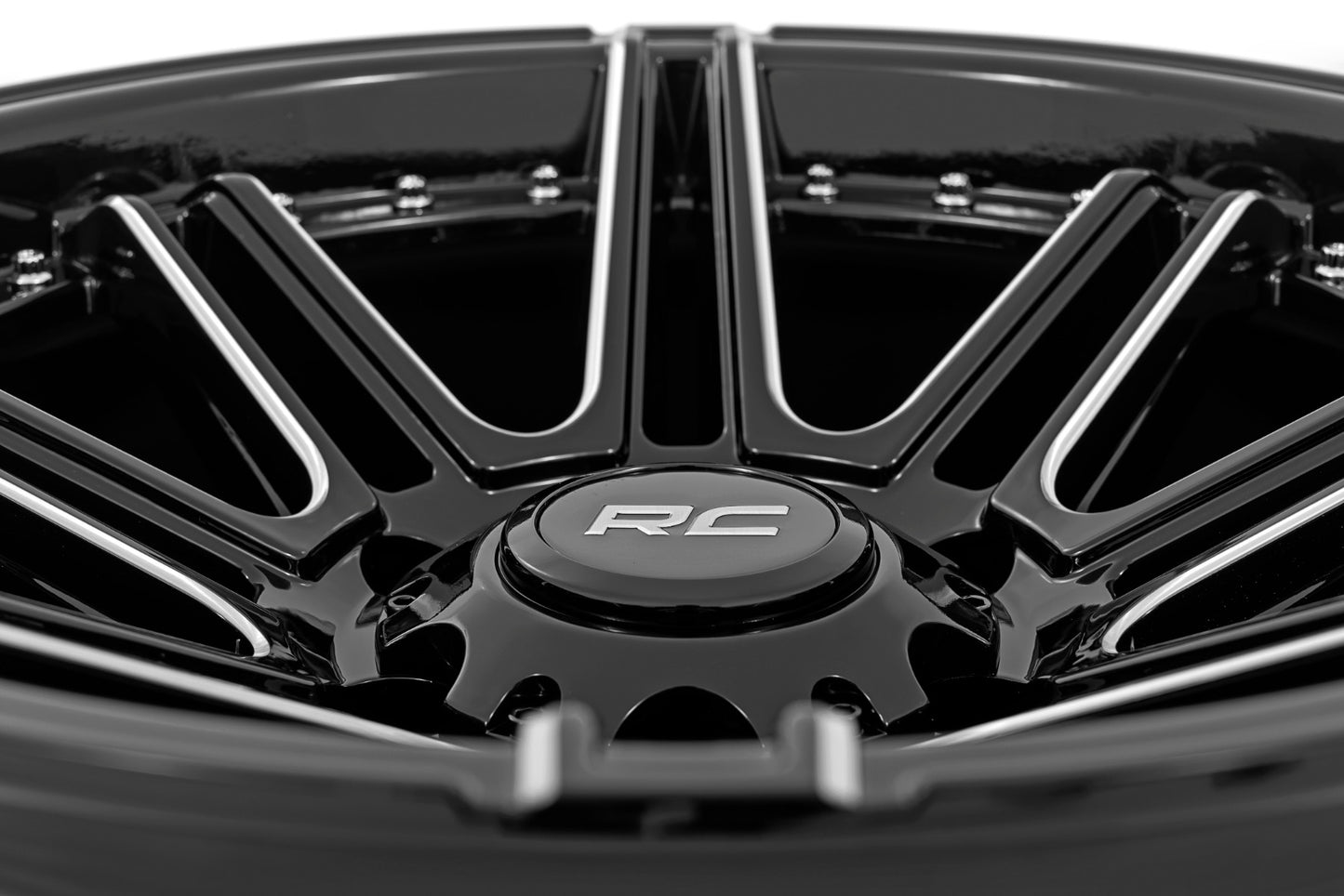 88 Series Wheel One-Piece Gloss Black 17x9 6x5.5 +0mm Rough Country-4