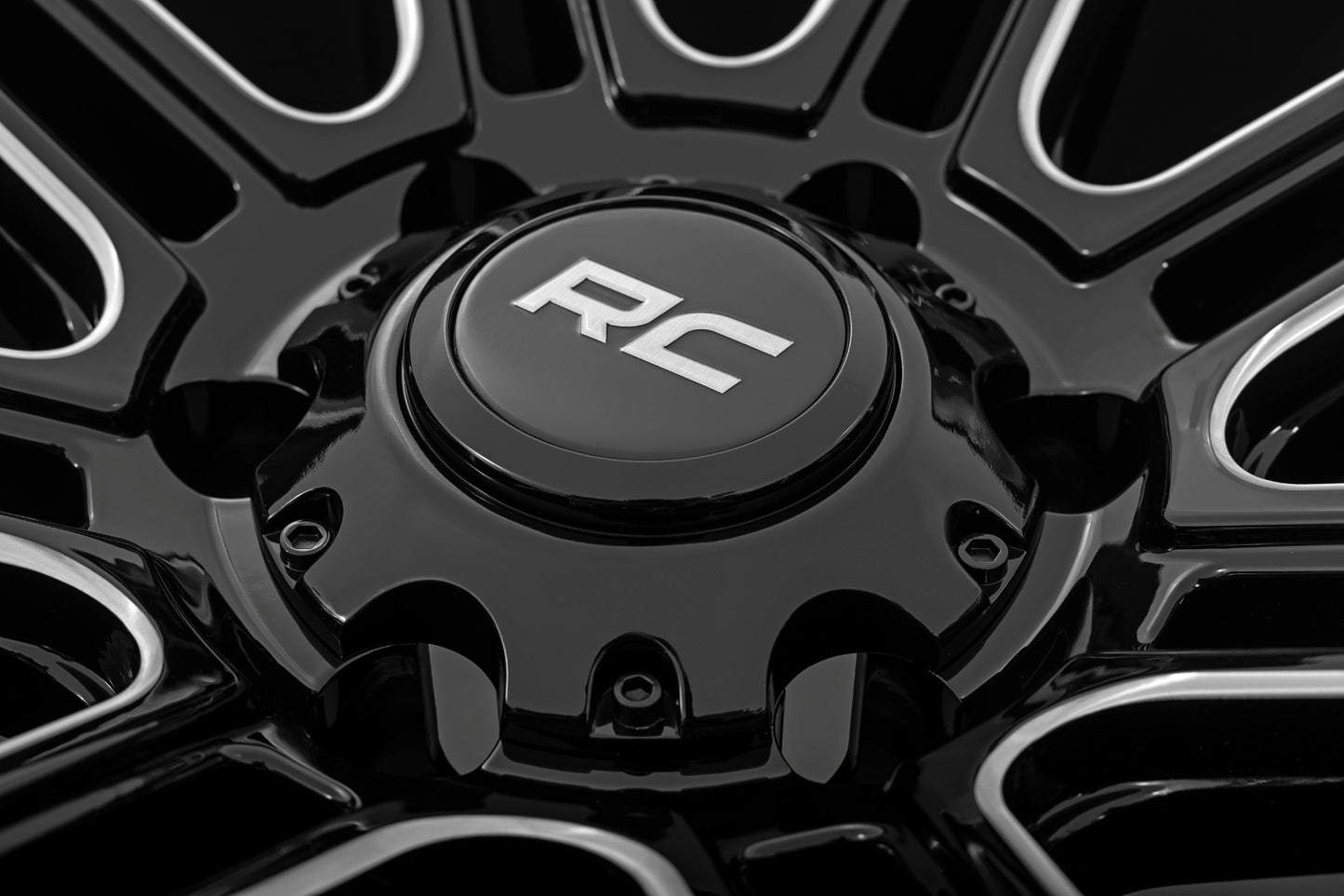 88 Series Wheel One-Piece Gloss Black 17x9 6x5.5 +0mm Rough Country-5