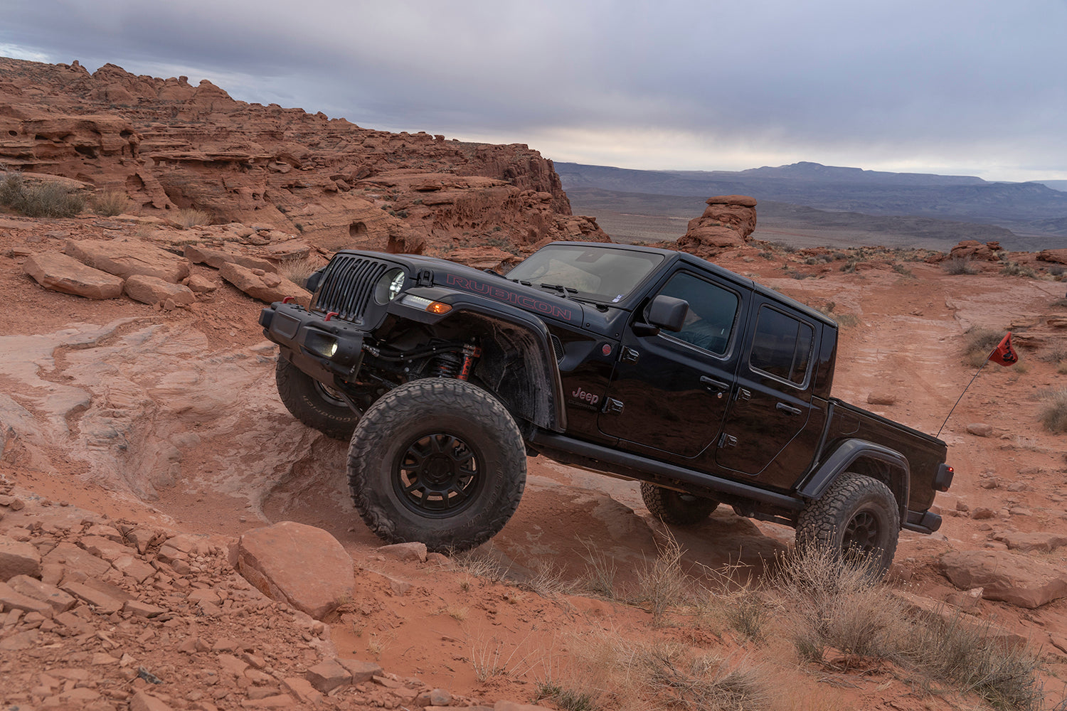 18-On Jeep Wrangler JL & 20-On Jeep Gladiator Front Gen2 Bump Stop 2.0 Series IFP 2.00 Inch Travel 10.00 Inch Ext Kit Fox Factory-1