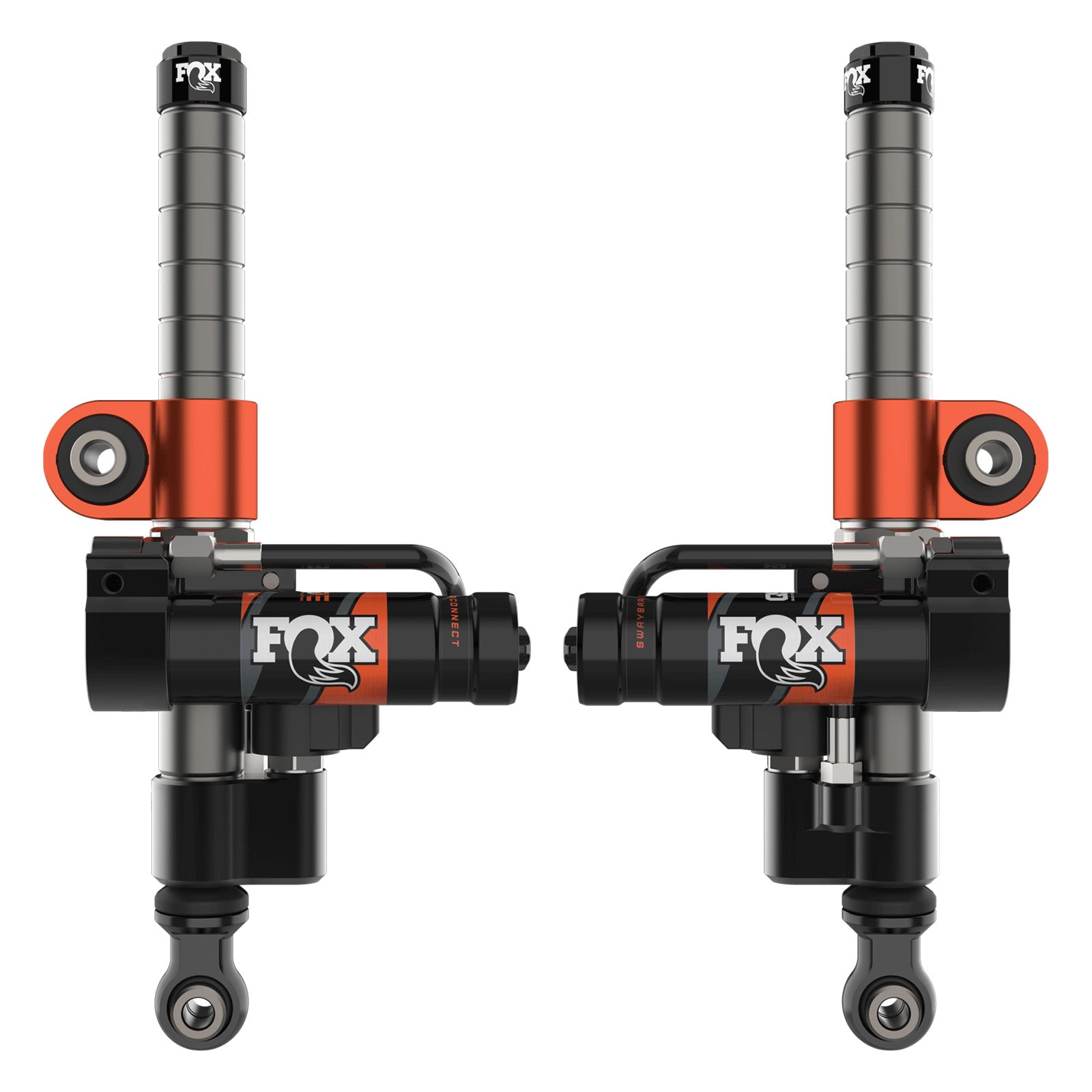 18-On Jeep Wrangler JL 20-On Jeep Gladiator JT Quick Switch Electric Links Remote Reservoir 2-3.5 Lift Kit Fox Factory
