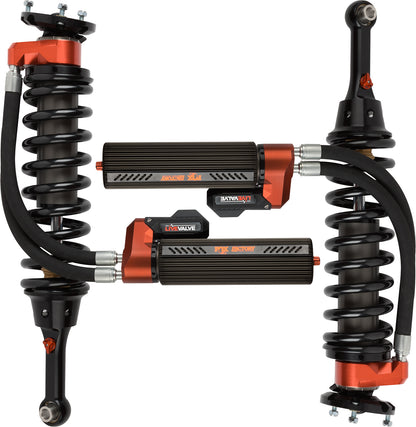 Shock Absorber 19-On Ford Raptor Front Coilover Live Valve Internal Bypass 3.0 Series Remote Reservoir 7.9 Inch 0-2 Inch Lift Kit Fox Factory