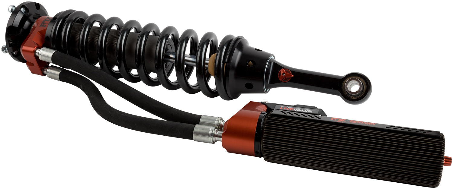 Shock Absorber 19-On Ford Raptor Front Coilover Live Valve Internal Bypass 3.0 Series Remote Reservoir 7.9 Inch 0-2 Inch Lift Kit Fox Factory-11