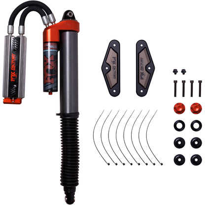 Shock Absorber 21.5-On Ford Raptor Rear Live Valve Internal Bypass 3.0 Series Piggy-Back External Cooler 0-1 Inch Lift Kit Fox Factory-2