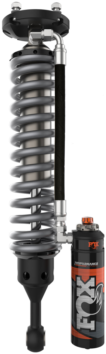 Shock Absorber 07-On Toyota Tundra Front Coilover 2.5 Truck Performance Elite Series Remote Reservoir 1-2 Inch Lift Dual Speed Compression Kit Fox Factory