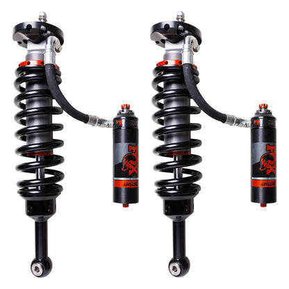 Shock Absorber 05-23 Toyota Tacoma Front 2.5 Truck Race Series Internal Bypass Remote Reservoir 2-3 Inch Lift Dual Speed Compression Kit Fox Factory