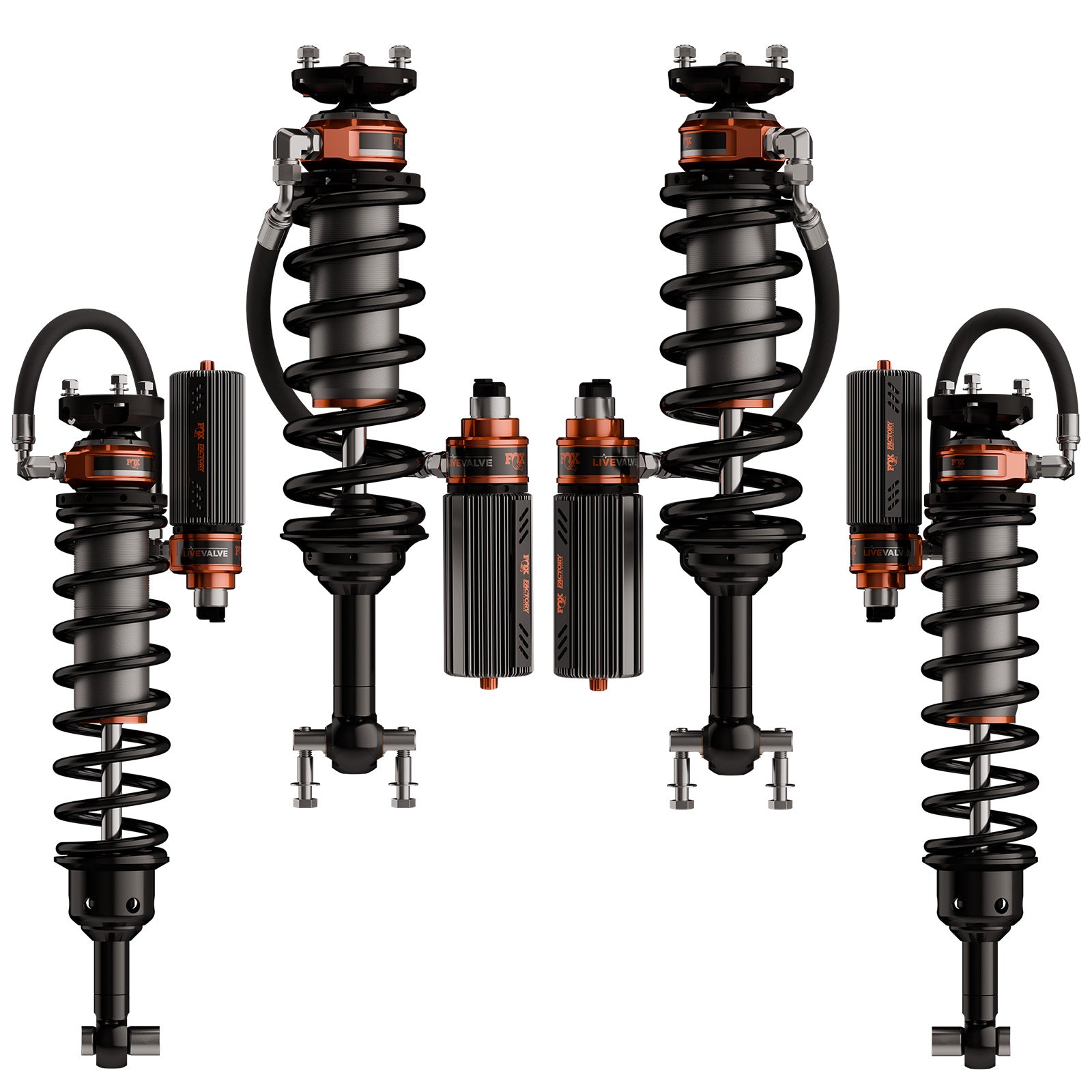 Shock Absorber 21-On Ford Bronco 3.2 Truck Race Series Live Valve Connected Suspension Kit Fox Factory