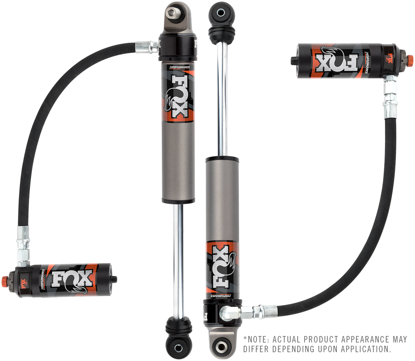 Shock Absorber 19-On Gm 1500 Rear 2.5 Truck Performance Elite Series Remote Reservoir 0-1.5 Inch Lift Dual Speed Compression Kit Fox Factory