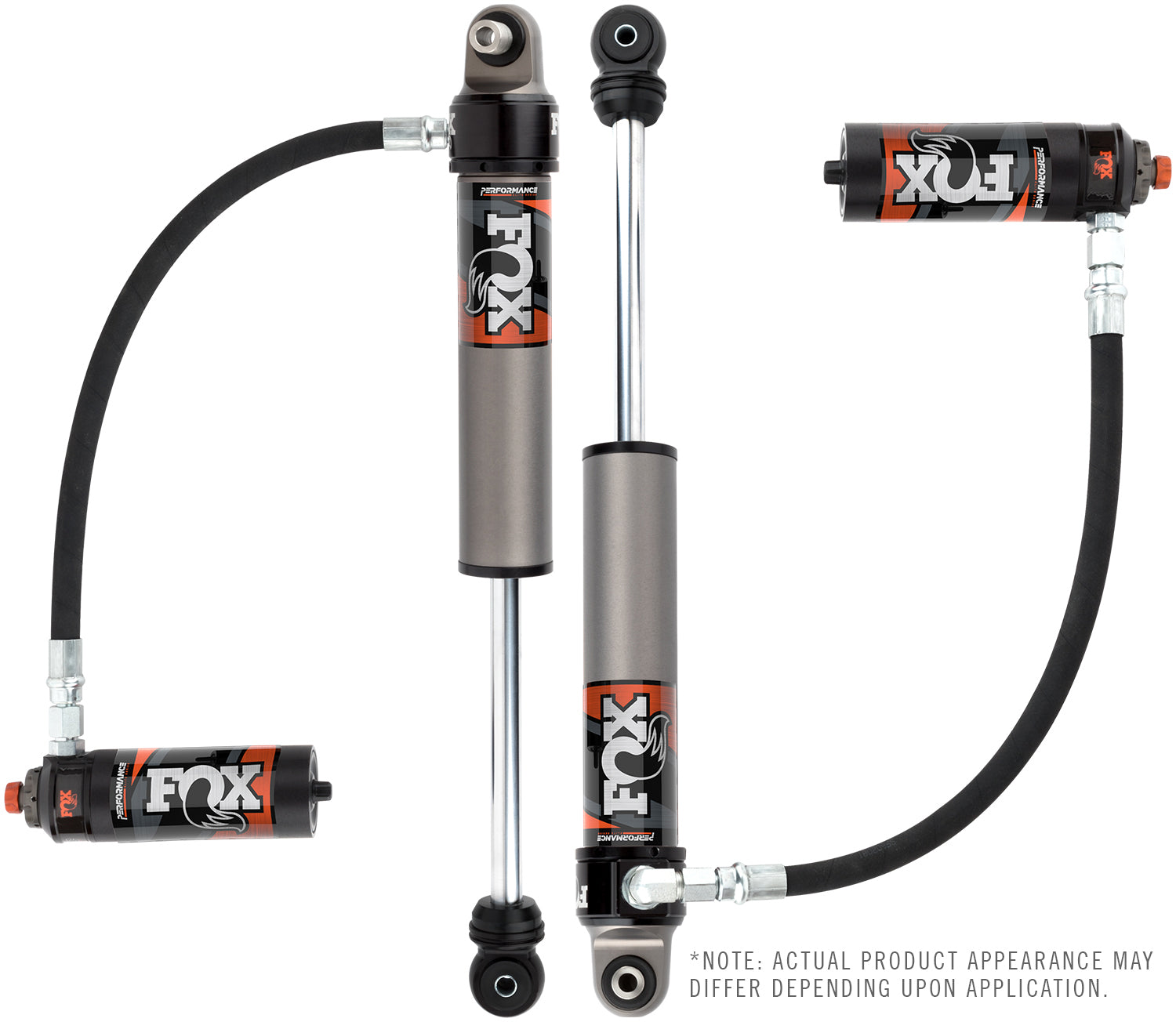 Shock Absorber 19-On Gm 1500 Rear 2.5 Truck Performance Elite Series Remote Reservoir 0-1.5 Inch Lift Dual Speed Compression Kit Fox Factory