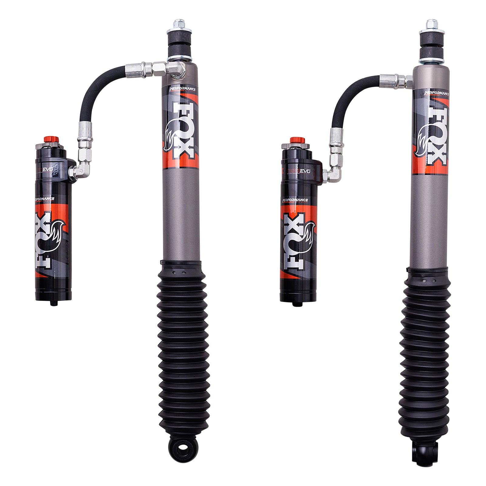Shock Absorber 25-On Toyota 4Runner 24-On Land Cruiser 250 & Gx550 Rear 2.5 Truck Performance Elite Series Remote Reservoir Dual Speed Compression Evo 0-2 Inch (0-51Mm) Lift Kit Fox Factory