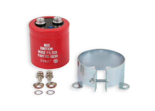 Noise Capacitor, 26 Kufd Filters Away Emi That Is Caused By Power Cables And Prevents Damage From Voltage And Current Surges MSD Ignition