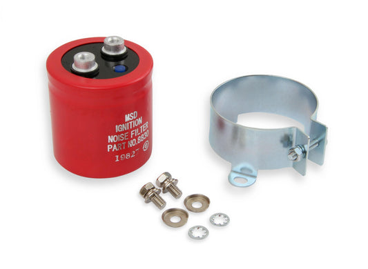 Noise Capacitor, 26 Kufd Filters Away Emi That Is Caused By Power Cables And Prevents Damage From Voltage And Current Surges MSD Ignition-1