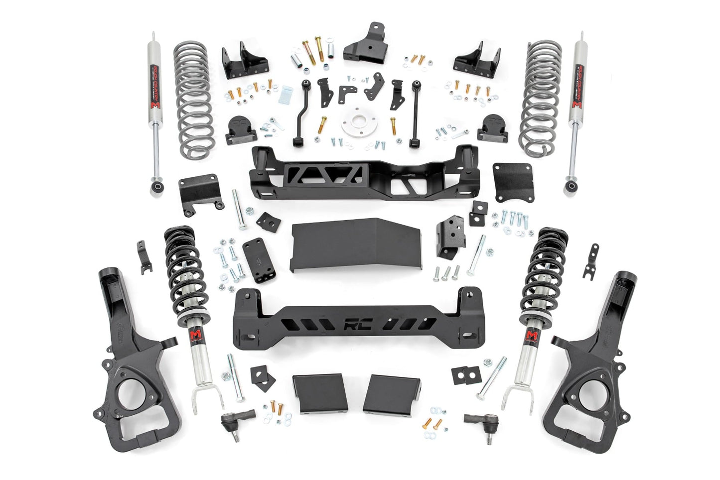 6 Inch Lift Kit M1 Struts Rear Coils Ram 1500 4WD (2025-2026) Rough Country