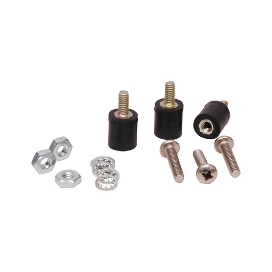 Vibration Mounts, For Part #8207/82073 Blaster Ss Series Coil .44 Inch X .50 3 Per Card, Fits Blaster Ss Coil Pn 8207 MSD Ignition