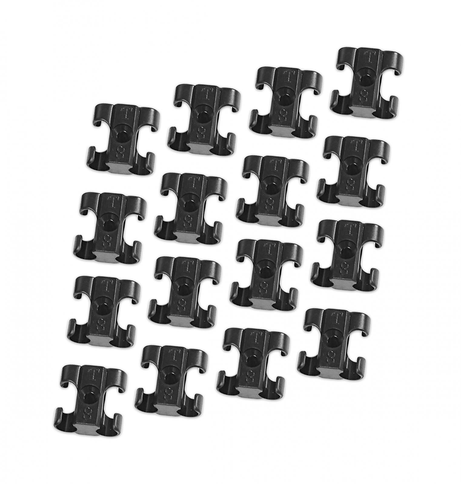 Dual Plug Wire Separators, Set Of 16, For 8-8.5Mm Wires Tidy Up Your Engine Bay With Dual Plug Wire Separators MSD Ignition