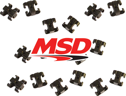 Dual Plug Wire Separators, Set Of 16, For 8-8.5Mm Wires Tidy Up Your Engine Bay With Dual Plug Wire Separators MSD Ignition-2