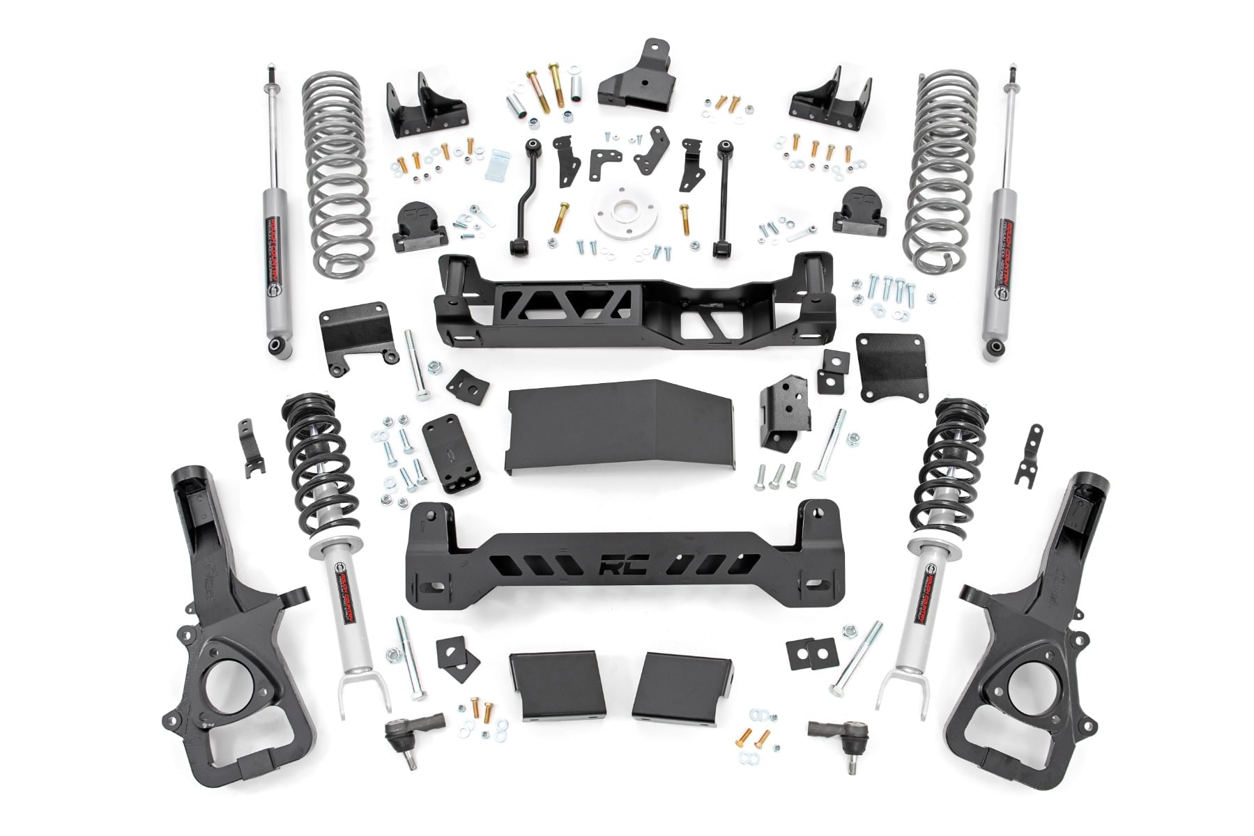 6 Inch Lift Kit 22XL N3 Struts Rear Coils Ram 1500 4WD (2025-2026) Rough Country