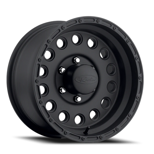 Aluminum 15x8 Rockcrusher 887B Satin Black Raceline Wheels-1