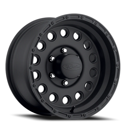 Aluminum 16x10 Rockcrusher 887B Satin Black Raceline Wheels-1