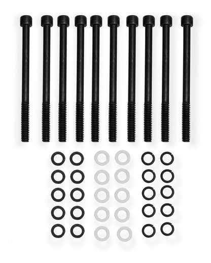 Valve Cover Fabricated Aluminum Chrysler Small Block Black Finish 1964-91 Chrysler Small Block 273-360 Cubic Inch Exc. Magnum Holley Sniper EFI-4