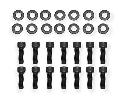 Valve Cover Fabricated Aluminum Bbc Tall Black 1965-2000 Chevrolet Big Block 396-454 Cubic Inch With Smooth Hole Holley Sniper EFI-3