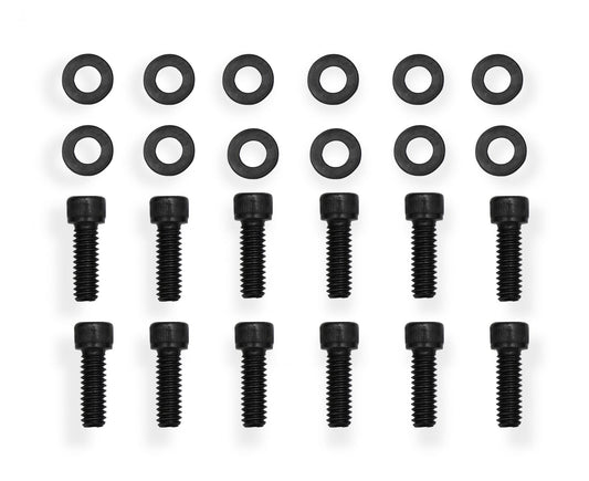 Valve Cover Fabricated Aluminum Chrysler Bb Short Bolt Black 1965-1978 Chrysler Big Block 383-440 Cubic Inch Short Bolt (Not Angled) Holley Sniper EFI-1