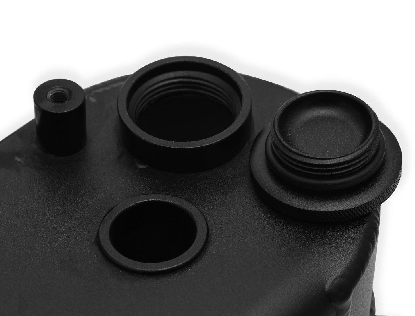 Valve Cover Fabricated Aluminum GM Ls Engines Satin Black GM Gen Iii/Iv Ls Engines Oem Ls Coil Stands Logo Tig Welded Holley Sniper EFI-8