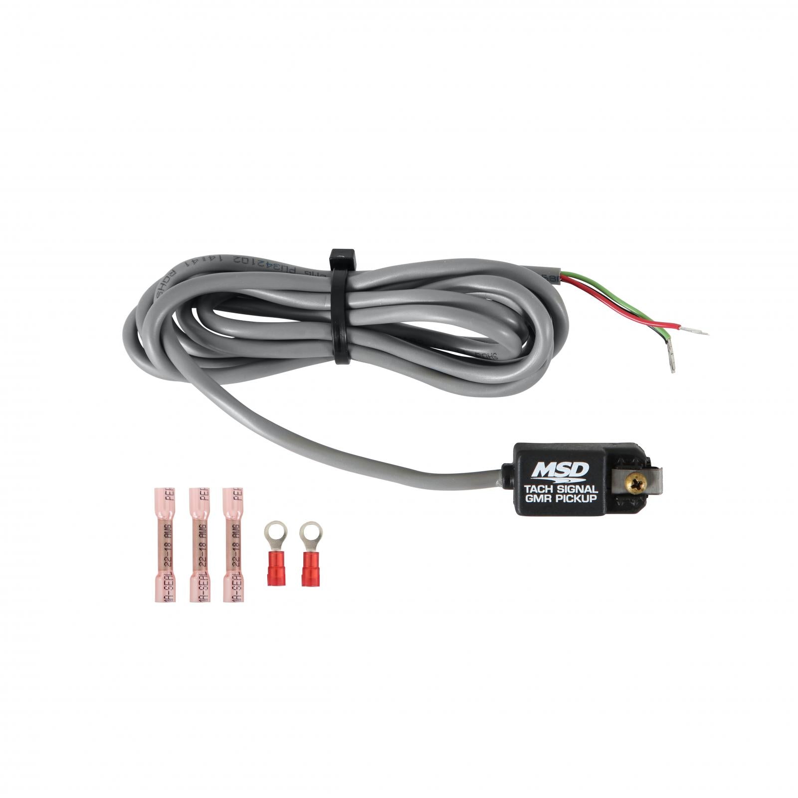 Tach Signal Gmr Pickup Converts A Low-Voltage, High-Current Pulse To A Clean 12-Volt Square Wave With No Wire Splicing Required MSD Ignition
