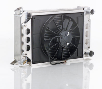 Drag Racing Scirocco-Style Dual Core Module Radiator Be Cool-1