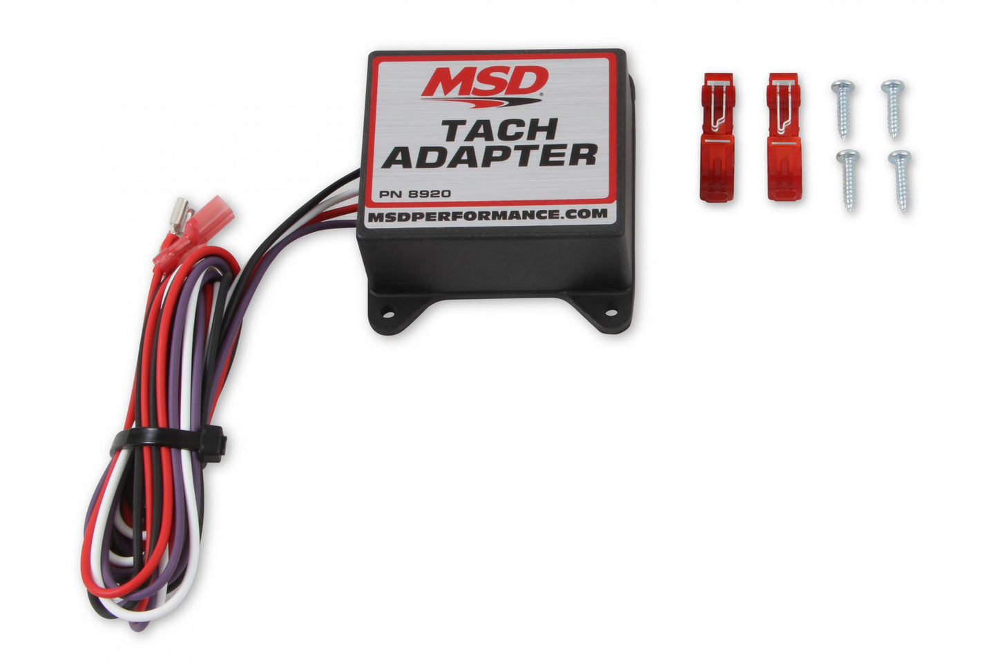 Tach/Fuel Adapter Magnetic Trigger Installations Or Current Triggered Tachometers MSD Ignition-1