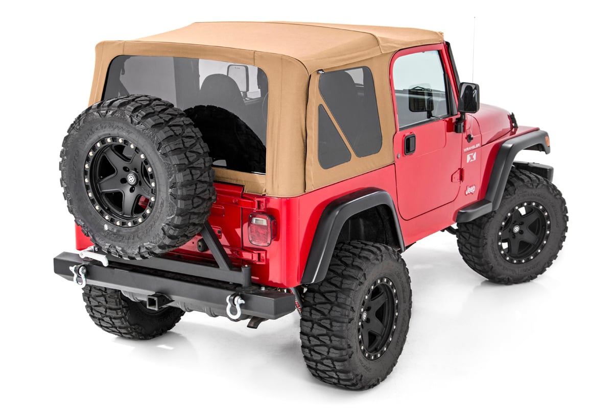 Soft Top | Replacement | Spice | Half Doors | Jeep Wrangler TJ 4WD (97-06) Rough Country