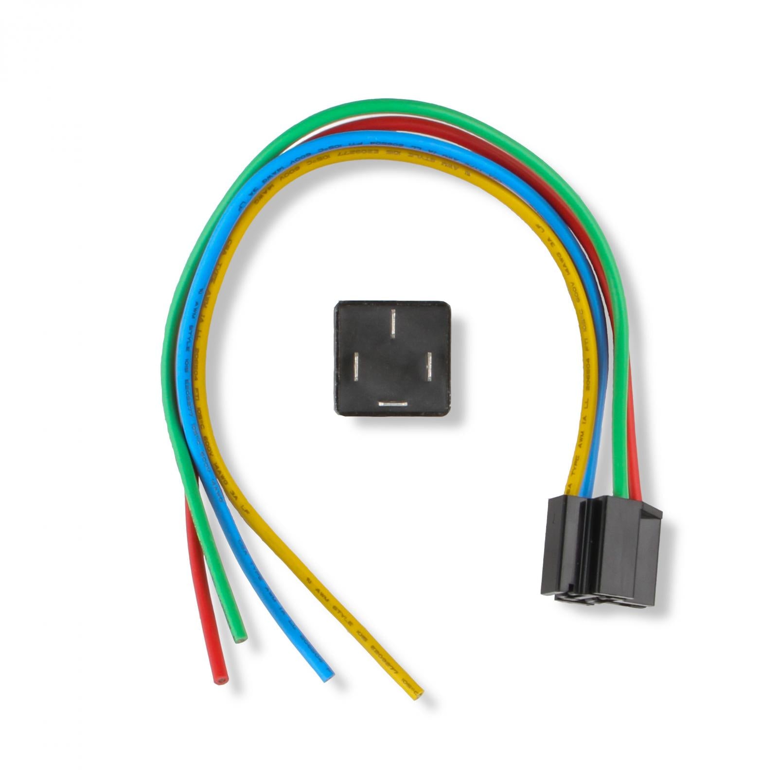 Solid State N/O Relay W/Socket Harness The Spst Normally Open Relay Is Rated At 20 Amps Continuous, Supplied With Socket Harness MSD Ignition