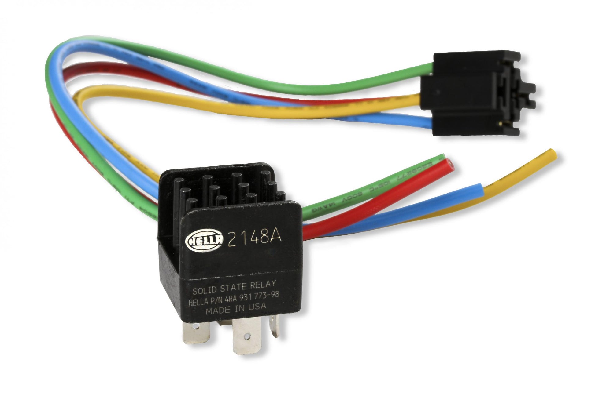 Solid State N/O Relay W/Socket Harness The Spst Normally Open Relay Is Rated At 20 Amps Continuous, Supplied With Socket Harness MSD Ignition-1