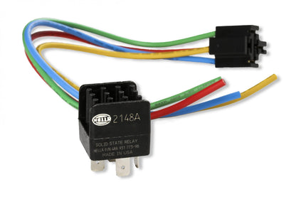 Solid State N/O Relay W/Socket Harness The Spst Normally Open Relay Is Rated At 20 Amps Continuous, Supplied With Socket Harness MSD Ignition-1