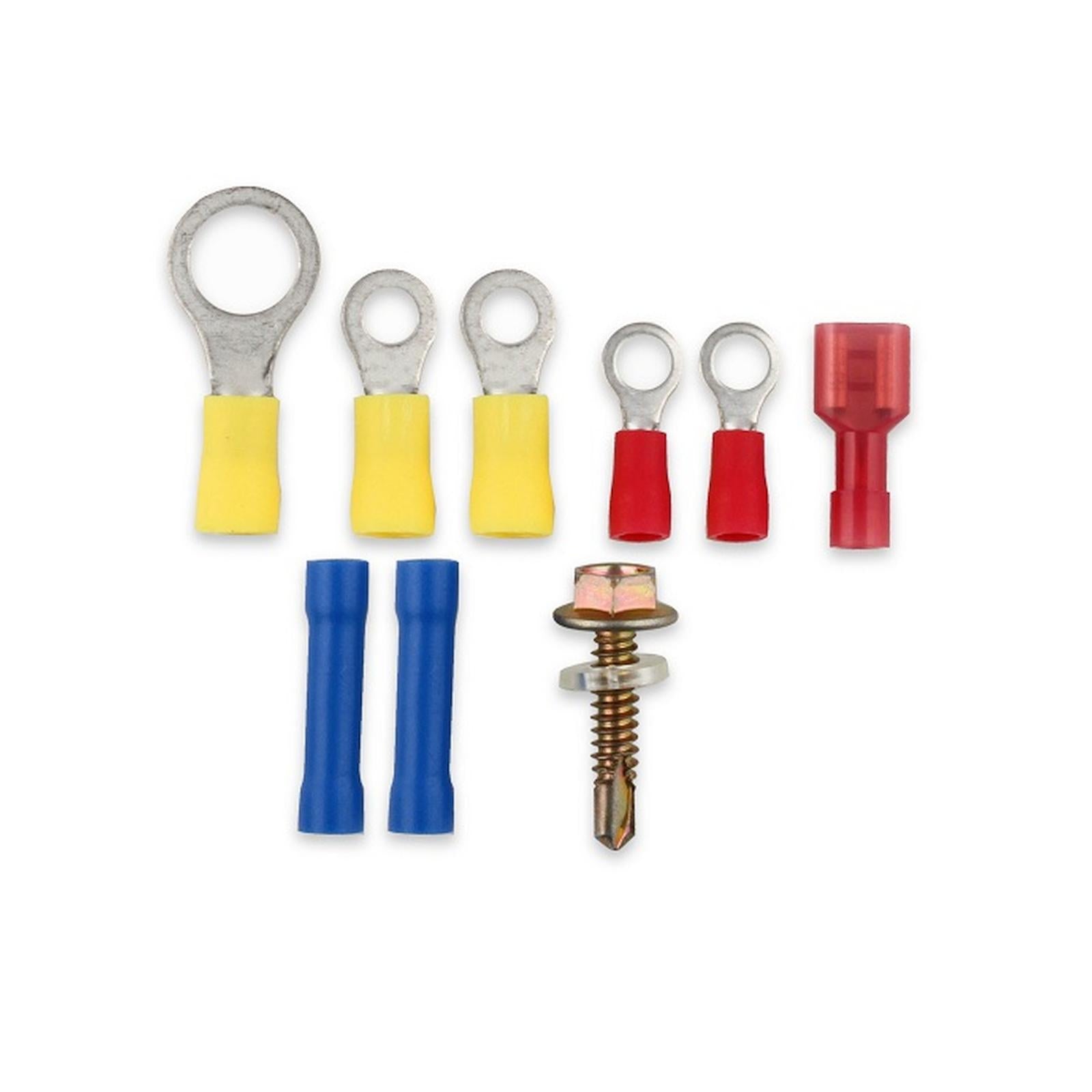 Electric Fan Harn./Relay Kit 195 Deg-30A Temperature Controlled Cooling Fan Harness & Relay Kit W/ 195 Degree Temperature Switch. 30 Amp Relay And Circuit Breaker MSD Ignition-7