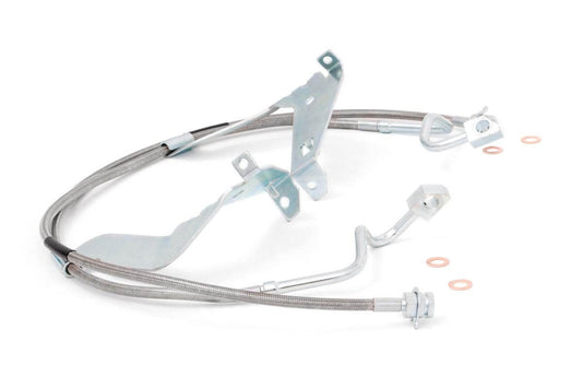 Brake Lines Stainless FR 4-6 Inch Lift Ford F-250/F-350 Super Duty (08-16) Rough Country