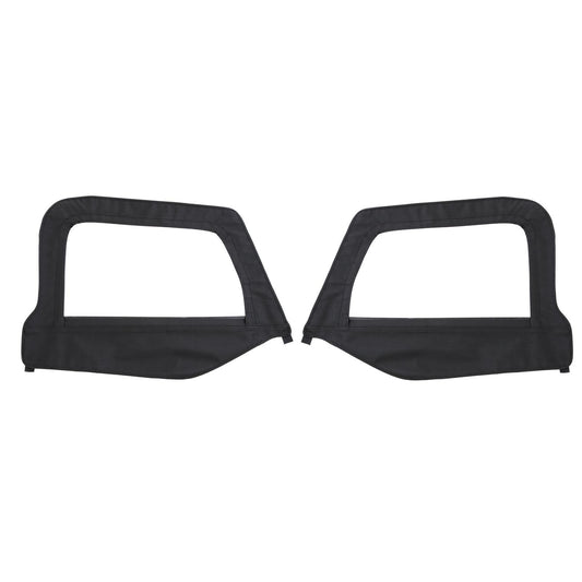 Soft Top Door Skins Only Black Diamond 97-06 Wrangler TJ Smittybilt