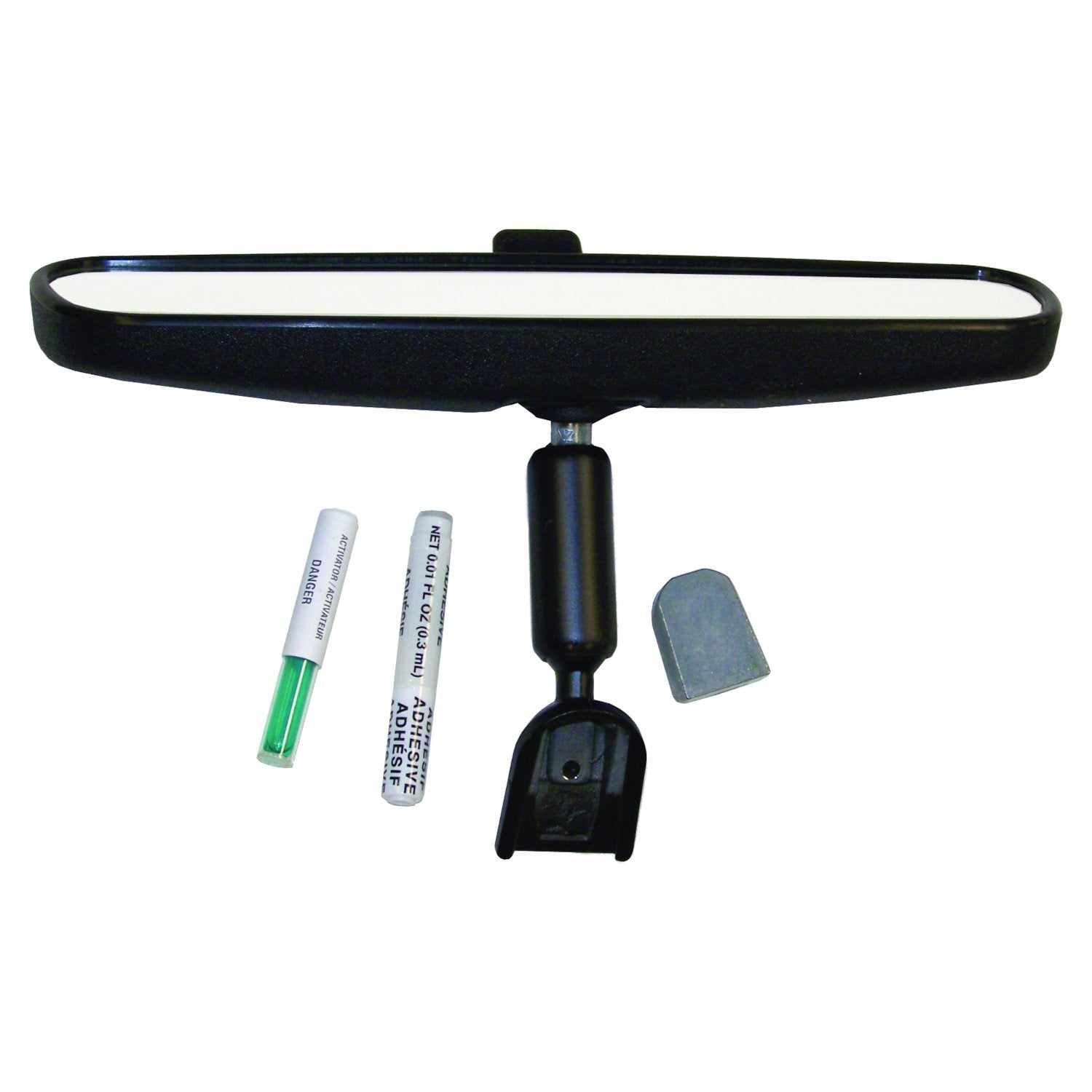 9.75 Inch Rearview Mirror Kit for Misc. 1955-2006 Jeep TJ, YJ, CJ, XJ, SJ Models Crown Automotive